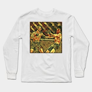 Max Holloway vs Calvin Kattar Long Sleeve T-Shirt